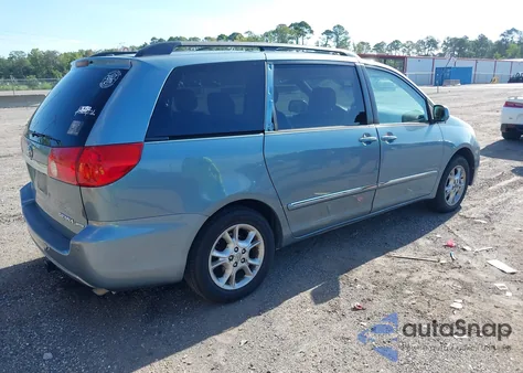 2006 Toyota Sienna Xle Limited z USA, uszkodzony, nr VIN 5TDZA22C96S486272